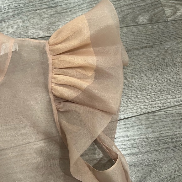 Jonathan Simkhai Beige Top (size small - no undershirt!) - Picture 5 of 7